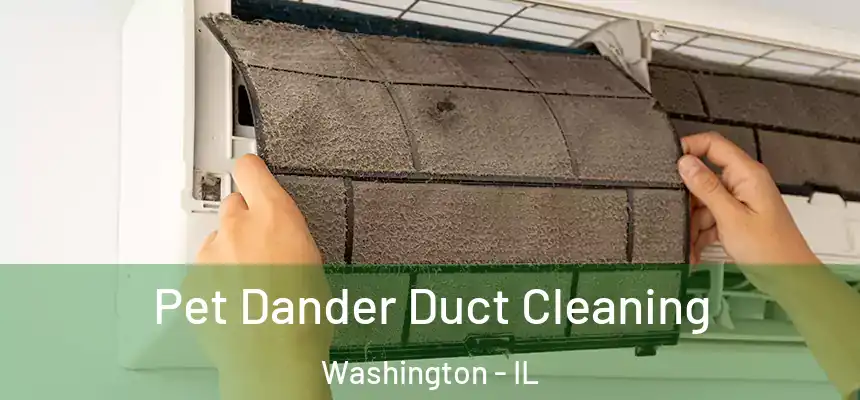 Pet Dander Duct Cleaning Washington - IL